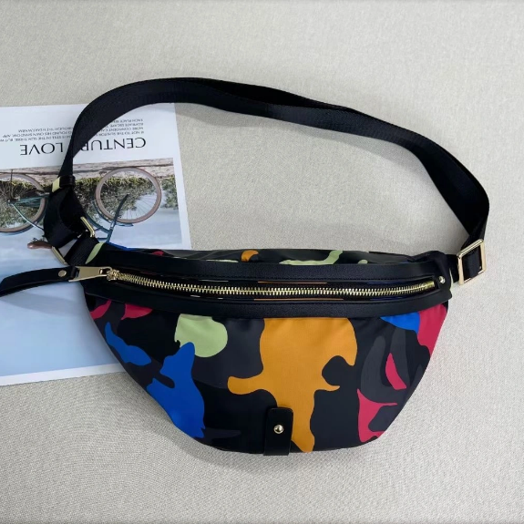 Custom Trendy PU Waterproof Fabric Purse Handbag Shoulder Messenger Bag