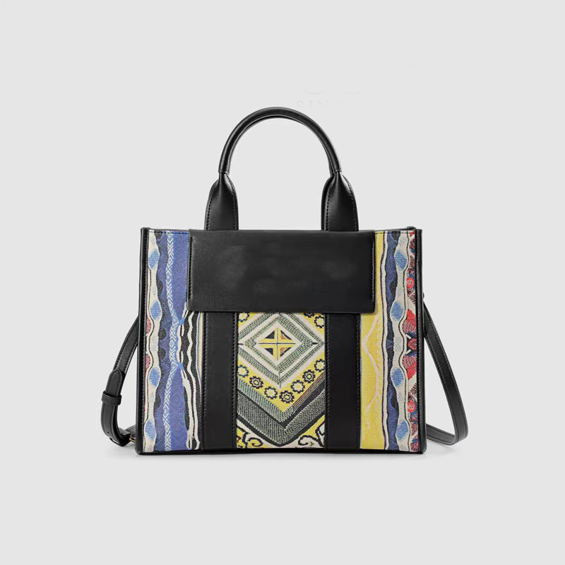 printed canvas tote bag