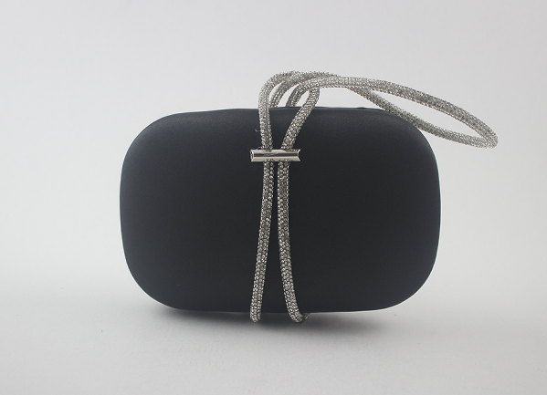 Evening bags with stones handle