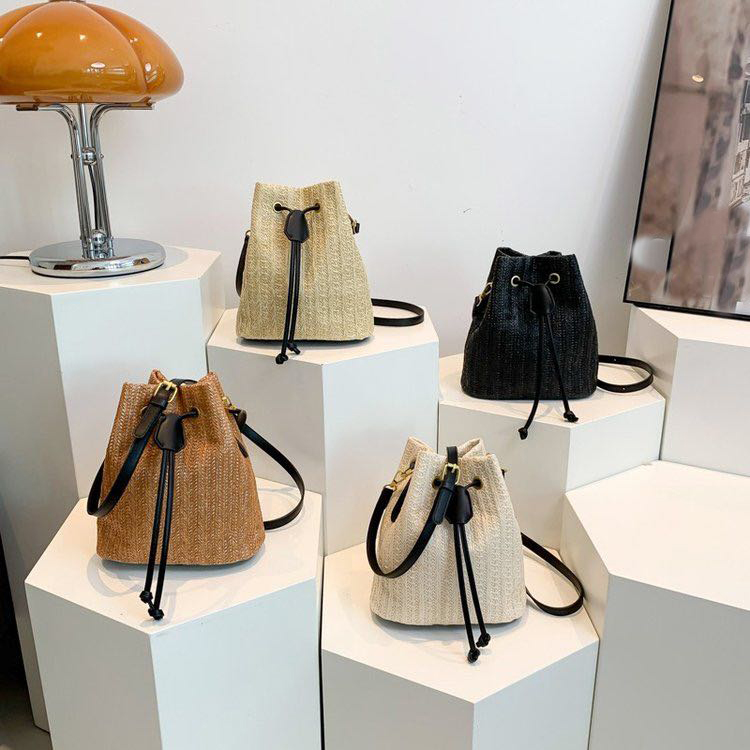 PP straw bucket bags